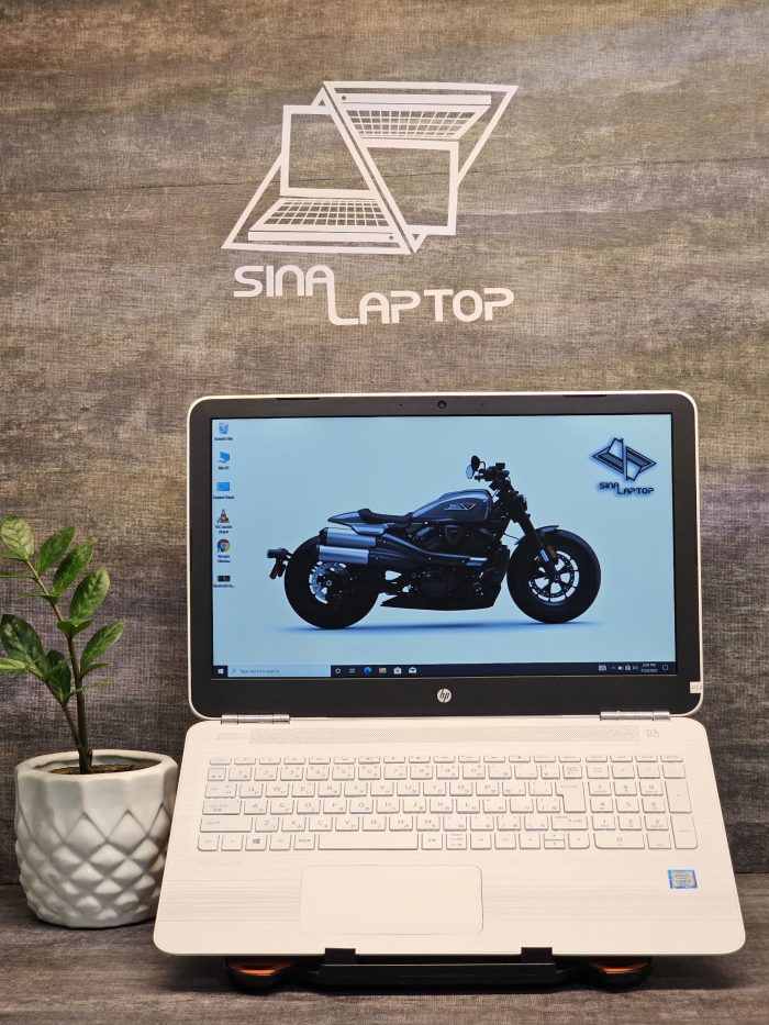 HP PAVILION 15 CORE I5-7200 8GB SSD256 رنگ سفید - Image 1