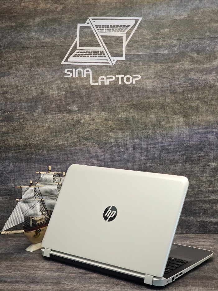 HP PAVILION 15 CORE I5-6200 8GB SSD256رنگ سفید - Image 1