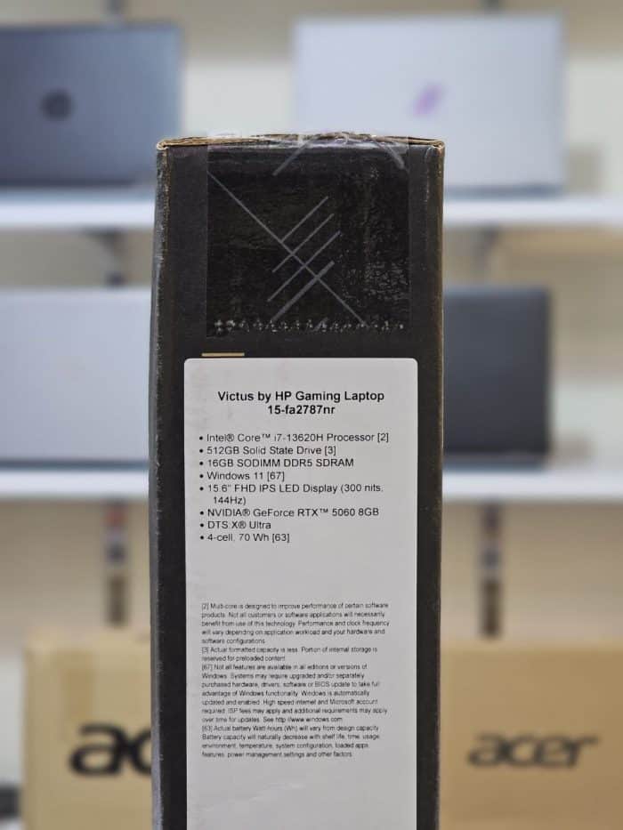 لپ‌تاپ HP Victus Gaming 15 – پردازنده i7، گرافیک RTX 5060، رم 16GB، نمایشگر 144Hz - Image 2